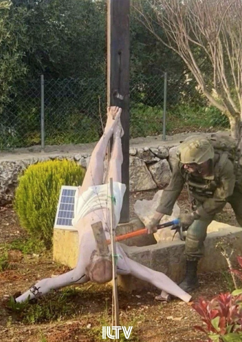 Vandal destroys Jesus Christ statue in Southern Lebanon Vandal destroys Jesus Christ statue in Southern Lebanon